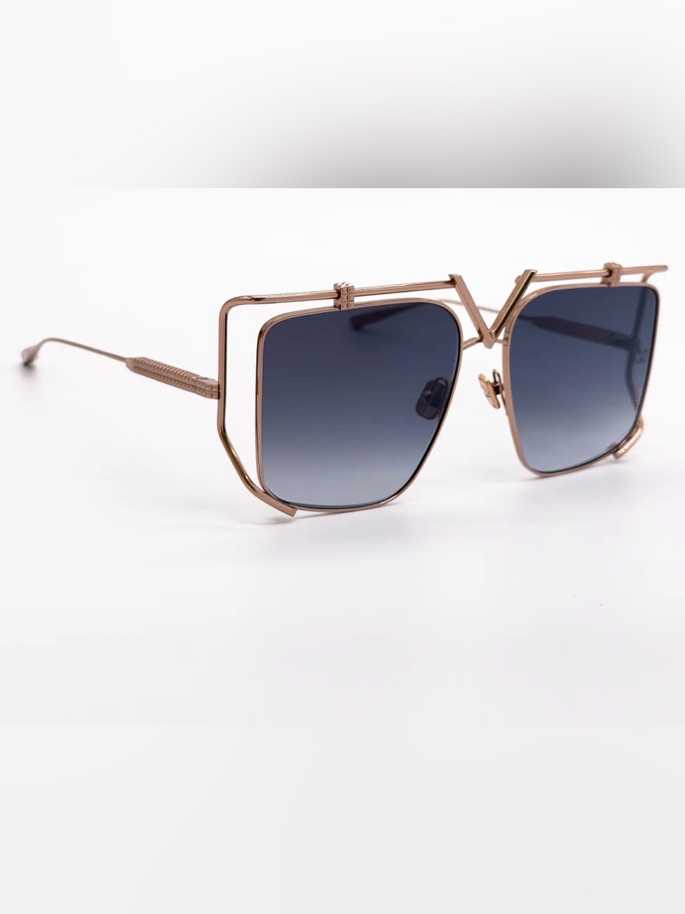 Valentino V Light Rose Gold Frame Sunglasses